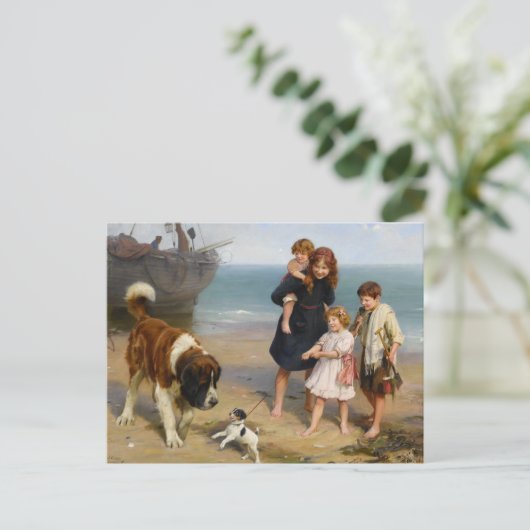 ありそうにないペア | アーサー・ジョン・エルセリ ポストカード (スタンド正面)