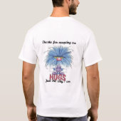 ありのままで好きになって Tシャツ メンズ (裏面)