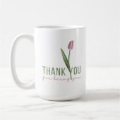 ありのままのあなたに感謝 マグカップ (左)