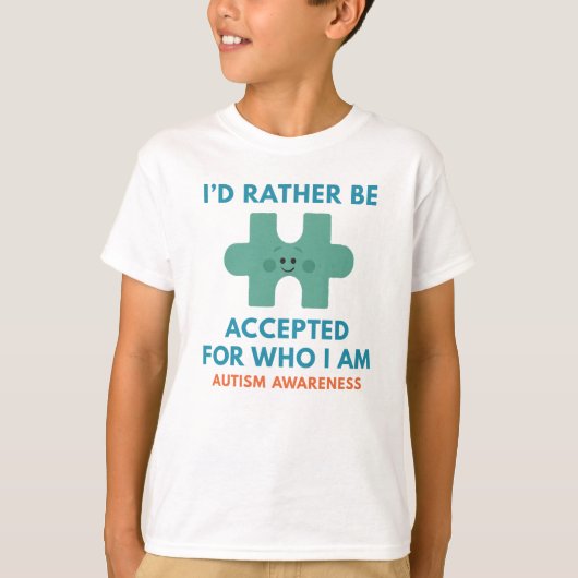 ありのままの私を受け入れて Tシャツ (正面)
