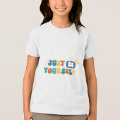 ありのままの自分でいて - Tシャツ (正面)