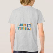 ありのままの自分でいて - Tシャツ (裏面)
