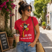 ありのままの自分でいよう、世界がついてくる Tシャツ