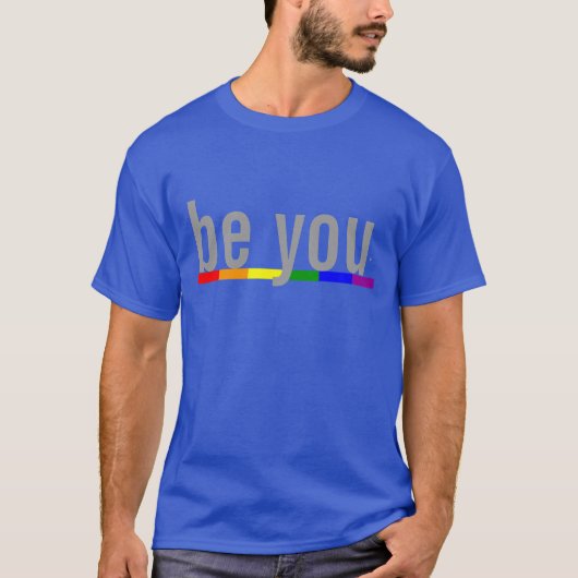 ありのままの自分で Tシャツ (正面)