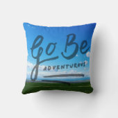 あります冒険的が行って下さい クッション (裏面)