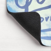 あります冒険的な空は行きます マウスパッド (コーナー)