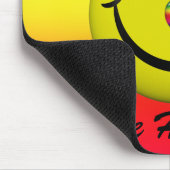 あります幸せな顔のマウスパッドが心配しないで下さい マウスパッド (コーナー)