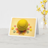 …あります私の物が勝ちますか、または失って下さい! 挨拶状 カード (黄色い花)