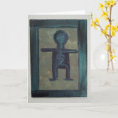 あります カード (黄色い花)