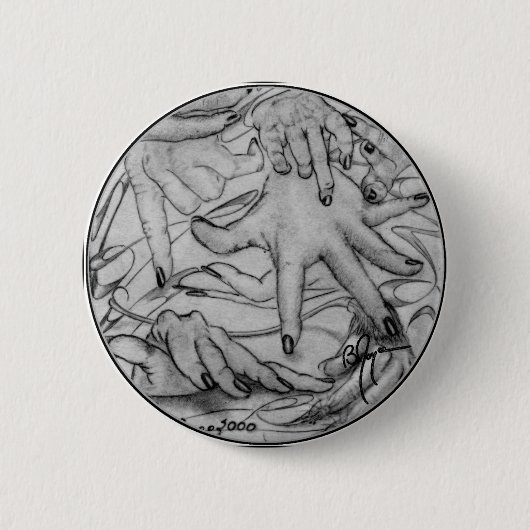 あります。 ボタン 缶バッジ (正面)