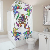 あり得ないロブスター シャワーカーテン (インサイチュ)