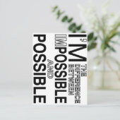 あり得ない ポストカード (スタンド正面)