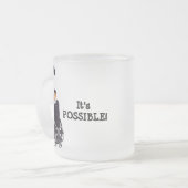 あり得る フロストグラスマグカップ (正面左)