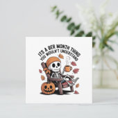 あるある、11月は特別な月 あなたにはわからない シーズンカード (スタンド正面)