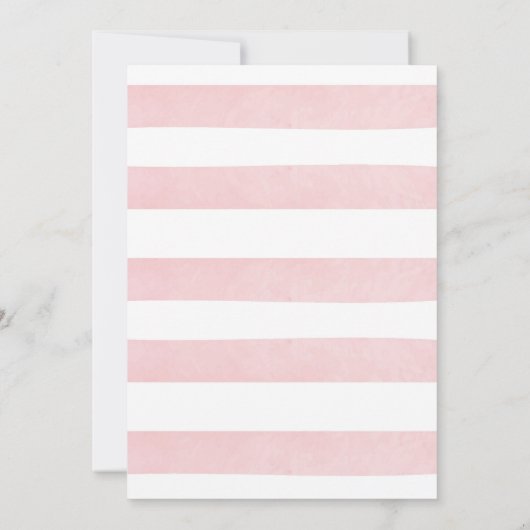 あるうさぎが1歳になる招待状 - ウサギの耳 招待状 (裏面)