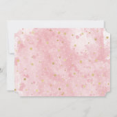 あるうさぎが6歳になる お誕生日会への招待状 招待状 (裏面)