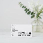 あるか他に何がHVACか。 名刺 (スタンド正面)