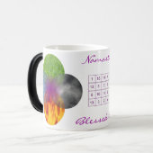 あること及び魔方陣の車輪 モーフィングマグカップ (正面左)