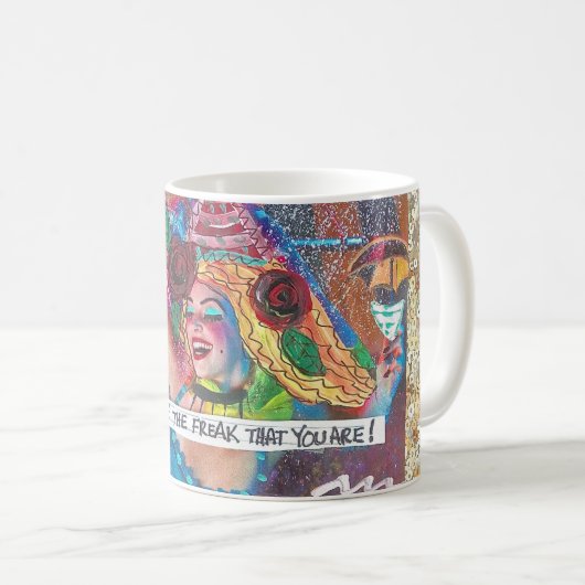 あること変種を包含して下さい! コーヒーマグカップ (正面右)