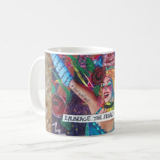 あること変種を包含して下さい! コーヒーマグカップ (正面左)