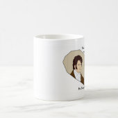 あるそれは私の親愛だれですか。 コーヒーマグカップ (中央)