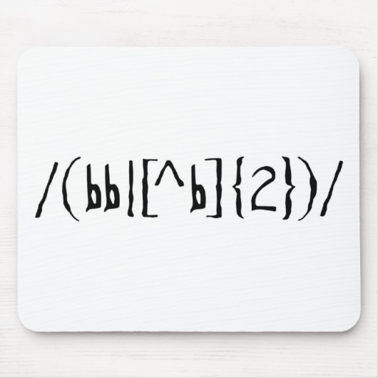 あるためまたはないため マウスパッド (正面)