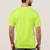 あるとき私は最も速い精子おもしろいシャツだった Tシャツ (裏面)