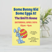 あるウサギがイースターエッグを隠した イースターエッグハント 招待状 (スタンド正面)