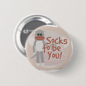 あるソックス! 缶バッジ (正面&裏面)