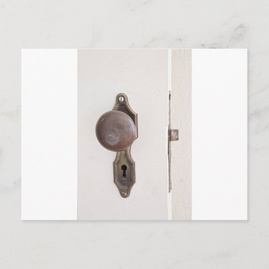 あるドアが閉まると別のドアが開く ポストカード (正面)