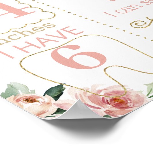 あるバニーが一つの誕生日マイルストーンを回している ポスター (角)