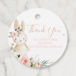 あるバニーが最初の誕生日を回している フェイバータグ