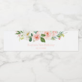 あるバニーが最初の誕生日を回している ペットボトルラベル (シングルラベル)