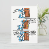 あるバニーが誕生日パーティーの招待状 招待状 (スタンド正面)