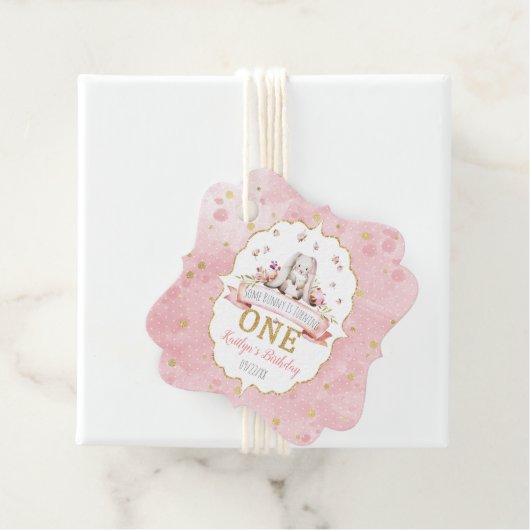 あるバニーが1歳の誕生日を迎える フェイバータグ (インサイチュ)