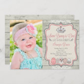 あるバニーは復活祭の誕生日パーティーの招待状だ 招待状 (正面/裏面)