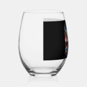 あるピエロが宮殿に入ると… ステムなしワイングラス (左)