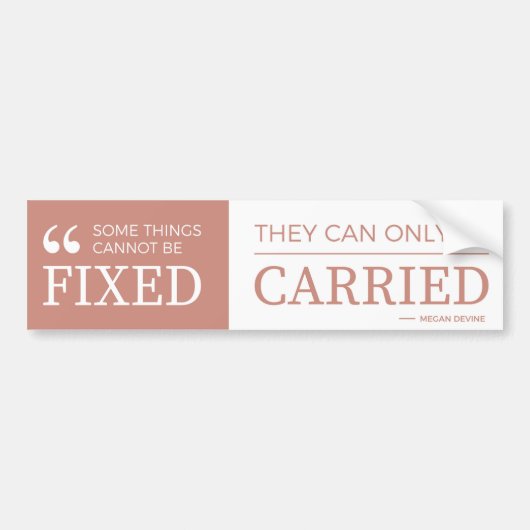 ある事は-バンパーステッカー固定である場合もありません バンパーステッカー (正面)