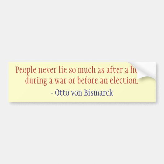 ある人々のバンパーステッカー バンパーステッカー (正面)