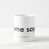 ある人々は…マグを言います コーヒーマグカップ (中央)