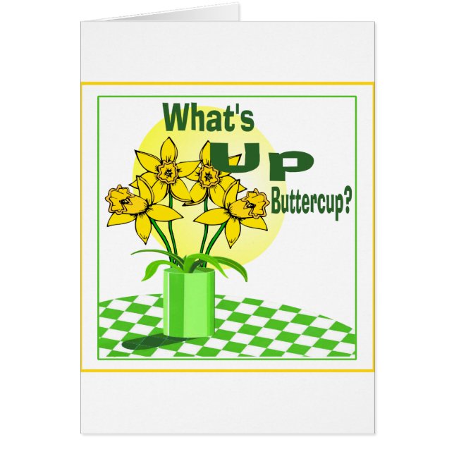 ある何がキンボウゲの上に (正面)