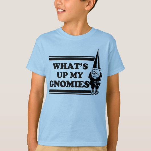 ある何が私のGnomiesの上に Tシャツ (正面)