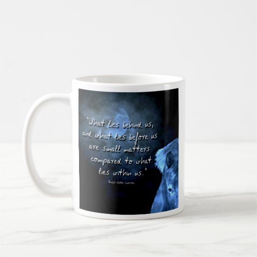 …ある何が私達の後ろに コーヒーマグカップ (左)