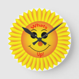 ある何が! ラウンド壁時計