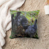 ある何が-鶏のお尻 クッション (ブランケット)