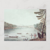 ある地点からのティコンデロガの見解 ポストカード (正面)