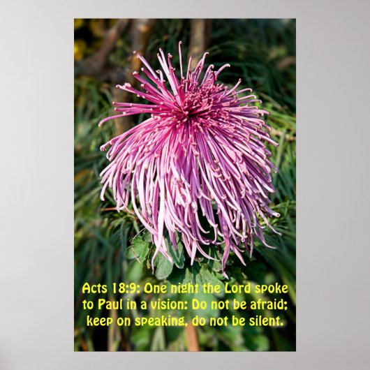 ある夜、主はパウロ話に向かう ポスター (正面)