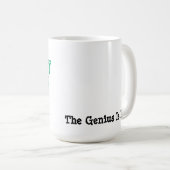 ある天才マグ コーヒーマグカップ (正面右)