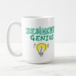 ある天才マグ コーヒーマグカップ