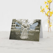 ある女性からすごい別の1890人の女性に飛んでいる至る カード (黄色い花)